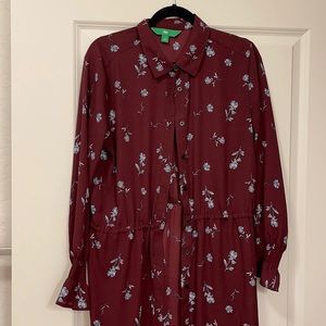 Tunic adjustable waist